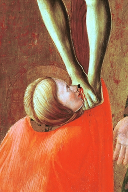 Crocifissione di Cristo con la Madonna, San Giovanni evangelista, Santa Maria Maddalena e angeli della Passione